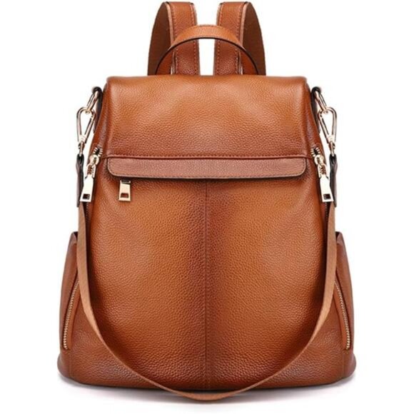 Kattee Women\'s Anti-Theft Backpack Purse Genuine Leather Shoulder Bag Fashion main image 6